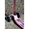 image:imageMicro Kickboard  Maxi Deluxe Pro LED Kids Scooter for Ages 512  Children up to 110 lbs  3 Wheel LeantoSteer Design  ChopperStyle Handlebar  Wide PU LED Wheels  Swiss DesignRose