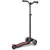 image:imageMicro Kickboard  Maxi Deluxe Pro LED Kids Scooter for Ages 512  Children up to 110 lbs  3 Wheel LeantoSteer Design  ChopperStyle Handlebar  Wide PU LED Wheels  Swiss DesignBlackRed