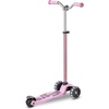 image:imageMicro Kickboard  Maxi Deluxe Pro LED Kids Scooter for Ages 512  Children up to 110 lbs  3 Wheel LeantoSteer Design  ChopperStyle Handlebar  Wide PU LED Wheels  Swiss DesignRose