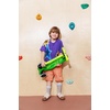 image:imageMicro Kickboard  Maxi Foldable LED Kids Scooter for Ages 512  Children up to 110 lbs  3 Wheel LeantoSteer Design  Adjustable T Bar  Smooth Ride Motion Activated PU LED Wheels  Swiss DesignNeon Parrot Green