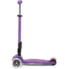 image:imageMicro Kickboard  Maxi Foldable LED Kids Scooter for Ages 512  Children up to 110 lbs  3 Wheel LeantoSteer Design  Adjustable T Bar  Smooth Ride Motion Activated PU LED Wheels  Swiss DesignPurple