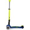 image:imageMicro Kickboard  Maxi Foldable LED Kids Scooter for Ages 512  Children up to 110 lbs  3 Wheel LeantoSteer Design  Adjustable T Bar  Smooth Ride Motion Activated PU LED Wheels  Swiss DesignNeon Canary Yellow