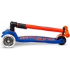 image:imageMicro Kickboard  Maxi Foldable LED Kids Scooter for Ages 512  Children up to 110 lbs  3 Wheel LeantoSteer Design  Adjustable T Bar  Smooth Ride Motion Activated PU LED Wheels  Swiss DesignNeon Blaze Orange