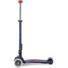 image:imageMicro Kickboard  Maxi Foldable LED Kids Scooter for Ages 512  Children up to 110 lbs  3 Wheel LeantoSteer Design  Adjustable T Bar  Smooth Ride Motion Activated PU LED Wheels  Swiss DesignNavy BlueRed