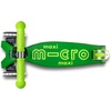 image:imageMicro Kickboard  Maxi Foldable LED Kids Scooter for Ages 512  Children up to 110 lbs  3 Wheel LeantoSteer Design  Adjustable T Bar  Smooth Ride Motion Activated PU LED Wheels  Swiss DesignNeon Parrot Green