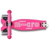 image:imageMicro Kickboard  Maxi Foldable LED Kids Scooter for Ages 512  Children up to 110 lbs  3 Wheel LeantoSteer Design  Adjustable T Bar  Smooth Ride Motion Activated PU LED Wheels  Swiss DesignShocking Pink