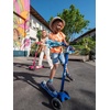 image:imageMicro Kickboard  Maxi LED Kids Scooter for Ages 512  Children up to 110 lbs  3 Wheel LeantoSteer Design  Adjustable T Bar  Smooth Ride Motion Activated PU LED Wheels  Swiss DesignBlueWhite