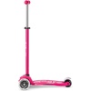image:imageMicro Kickboard  Maxi LED Kids Scooter for Ages 512  Children up to 110 lbs  3 Wheel LeantoSteer Design  Adjustable T Bar  Smooth Ride Motion Activated PU LED Wheels  Swiss DesignPink