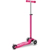 image:imageMicro Kickboard  Maxi LED Kids Scooter for Ages 512  Children up to 110 lbs  3 Wheel LeantoSteer Design  Adjustable T Bar  Smooth Ride Motion Activated PU LED Wheels  Swiss DesignPink
