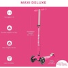 image:imageMicro Kickboard  Maxi Scooter for Ages 512  Children up to 110 lbs  3 Wheel LeantoSteer Design  Adjustable T Bar  Smooth Ride PU Wheels  Swiss DesignPink