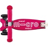 image:imageMicro Kickboard  Maxi Scooter for Ages 512  Children up to 110 lbs  3 Wheel LeantoSteer Design  Adjustable T Bar  Smooth Ride PU Wheels  Swiss DesignPink