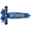 image:imageMicro Kickboard  Mini Deluxe Glitter LED Kids Scooter for Ages 25  Children up to 110 lbs  3 Wheel LeantoSteer Design  Adjustable T Bar  MotionActivated PU LED Wheels  Swiss DesignGlitter Navy