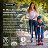 image:imageMicro Kickboard  Mini Deluxe Glitter LED Kids Scooter for Ages 25  Children up to 110 lbs  3 Wheel LeantoSteer Design  Adjustable T Bar  MotionActivated PU LED Wheels  Swiss DesignGlitter Pink