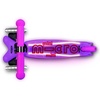 image:imageMicro Kickboard  Mini Deluxe Glow Plus LED Scooter  Adjustable Handlebar  LeantoSteer  Lightweight  ThreeWheeled  Kids Ages 25 yrsFrosty Pink