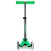image:imageMicro Kickboard  Mini Deluxe Glow Plus LED Scooter  Adjustable Handlebar  LeantoSteer  Lightweight  ThreeWheeled  Kids Ages 25 yrsIcy Lime