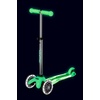 image:imageMicro Kickboard  Mini Deluxe Glow Plus LED Scooter  Adjustable Handlebar  LeantoSteer  Lightweight  ThreeWheeled  Kids Ages 25 yrsIcy Lime