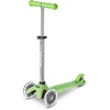 image:imageMicro Kickboard  Mini Deluxe Glow Plus LED Scooter  Adjustable Handlebar  LeantoSteer  Lightweight  ThreeWheeled  Kids Ages 25 yrsIcy Lime