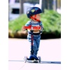 image:imageMicro Kickboard  Mini Foldable LED Kids Scooter for Ages 25  Children up to 110 lbs  3 Wheel LeantoSteer Design  Adjustable T Bar  Smooth Ride MotionActivated PU LED Wheels  Swiss DesignNavy Blue