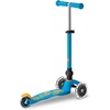 image:imageMicro Kickboard  Mini Foldable LED Kids Scooter for Ages 25  Children up to 110 lbs  3 Wheel LeantoSteer Design  Adjustable T Bar  Smooth Ride MotionActivated PU LED Wheels  Swiss DesignOcean Blue