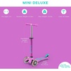 image:imageMicro Kickboard  Mini Kids Scooter for Ages 25  Children up to 110 lbs  3 Wheel LeantoSteer Design  Adjustable T Bar  Smooth Ride PU Wheels  Swiss DesignLavender