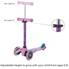 image:imageMicro Kickboard  Mini Kids Scooter for Ages 25  Children up to 110 lbs  3 Wheel LeantoSteer Design  Adjustable T Bar  Smooth Ride PU Wheels  Swiss DesignLavender