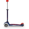 image:imageMicro Kickboard  Mini LED Kids Scooter for Ages 25  Children up to 110 lbs  3 Wheel LeantoSteer Design  Adjustable T Bar  Smooth Ride Motion Activated PU LED Wheels  Swiss DesignNavy