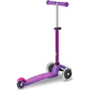 image:imageMicro Kickboard  Mini LED Kids Scooter for Ages 25  Children up to 110 lbs  3 Wheel LeantoSteer Design  Adjustable T Bar  Smooth Ride Motion Activated PU LED Wheels  Swiss DesignPurplePink