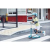 image:imageMicro Kickboard  Mini LED Kids Scooter for Ages 25  Children up to 110 lbs  3 Wheel LeantoSteer Design  Adjustable T Bar  Smooth Ride Motion Activated PU LED Wheels  Swiss DesignAqua
