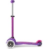 image:imageMicro Kickboard  Mini LED Kids Scooter for Ages 25  Children up to 110 lbs  3 Wheel LeantoSteer Design  Adjustable T Bar  Smooth Ride Motion Activated PU LED Wheels  Swiss DesignPurplePink