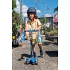 image:imageMicro Kickboard  Mini LED Kids Scooter for Ages 25  Children up to 110 lbs  3 Wheel LeantoSteer Design  Adjustable T Bar  Smooth Ride Motion Activated PU LED Wheels  Swiss DesignCrystal Blue