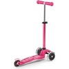 image:imageMicro Kickboard  Mini LED Kids Scooter for Ages 25  Children up to 110 lbs  3 Wheel LeantoSteer Design  Adjustable T Bar  Smooth Ride Motion Activated PU LED Wheels  Swiss DesignPink