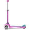 image:imageMicro Kickboard  Mini LED Kids Scooter for Ages 25  Children up to 110 lbs  3 Wheel LeantoSteer Design  Adjustable T Bar  Smooth Ride Motion Activated PU LED Wheels  Swiss DesignLavender