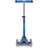 image:imageMicro Kickboard  Mini LED Kids Scooter for Ages 25  Children up to 110 lbs  3 Wheel LeantoSteer Design  Adjustable T Bar  Smooth Ride Motion Activated PU LED Wheels  Swiss DesignCrystal Blue