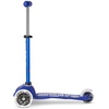 image:imageMicro Kickboard  Mini LED Kids Scooter for Ages 25  Children up to 110 lbs  3 Wheel LeantoSteer Design  Adjustable T Bar  Smooth Ride Motion Activated PU LED Wheels  Swiss DesignBlueWhite