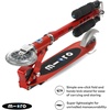 image:imageMicro Kickboard  Sprite Foldable Kid amp Teen Scooter for Ages 6  Children up to 220 lbs  2 Wheel  Compact for Travel amp Storage  Adjustable T Bar  Smooth Ride PU Wheels  Swiss DesignRed