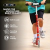 image:imageMicro Kickboard  Sprite Foldable Kid amp Teen Scooter for Ages 6  Children up to 220 lbs  2 Wheel  Compact for Travel amp Storage  Adjustable T Bar  Smooth Ride PU Wheels  Swiss DesignRed