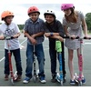 image:imageMicro Kickboard  Sprite Foldable Kid amp Teen Scooter for Ages 6  Children up to 220 lbs  2 Wheel  Compact for Travel amp Storage  Adjustable T Bar  Smooth Ride PU Wheels  Swiss DesignRed
