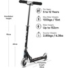 image:imageMicro Kickboard  Sprite Foldable LED Kid amp Teen Scooter for Ages 6  Children up to 220 lbs  2 Wheel  Travel Ready  Adjustable T Bar  Smooth Ride Motion Activated PU LED Wheels  Swiss DesignBlack