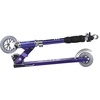 image:imageMicro Kickboard  Sprite Foldable LED Kid amp Teen Scooter for Ages 6  Children up to 220 lbs  2 Wheel  Travel Ready  Adjustable T Bar  Smooth Ride Motion Activated PU LED Wheels  Swiss DesignSapphire Blue