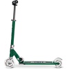 image:imageMicro Kickboard  Sprite Foldable LED Kid amp Teen Scooter for Ages 6  Children up to 220 lbs  2 Wheel  Travel Ready  Adjustable T Bar  Smooth Ride Motion Activated PU LED Wheels  Swiss DesignGreen