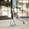 image:imageMicro Kickboard  Sprite Foldable LED Kid amp Teen Scooter for Ages 6  Children up to 220 lbs  2 Wheel  Travel Ready  Adjustable T Bar  Smooth Ride Motion Activated PU LED Wheels  Swiss DesignOcean Blue