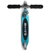 image:imageMicro Kickboard  Sprite Foldable LED Kid amp Teen Scooter for Ages 6  Children up to 220 lbs  2 Wheel  Travel Ready  Adjustable T Bar  Smooth Ride Motion Activated PU LED Wheels  Swiss DesignOcean Blue