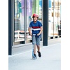 image:imageMicro Kickboard  Sprite Foldable LED Kid amp Teen Scooter for Ages 6  Children up to 220 lbs  2 Wheel  Travel Ready  Adjustable T Bar  Smooth Ride Motion Activated PU LED Wheels  Swiss DesignSapphire Blue