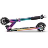 image:imageMicro Kickboard  Sprite Foldable LED Kid amp Teen Scooter for Ages 6  Children up to 220 lbs  2 Wheel  Travel Ready  Adjustable T Bar  Smooth Ride Motion Activated PU LED Wheels  Swiss DesignNeochrome