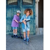 image:imageMicro Kickboard  Sprite Foldable LED Kid amp Teen Scooter for Ages 6  Children up to 220 lbs  2 Wheel  Travel Ready  Adjustable T Bar  Smooth Ride Motion Activated PU LED Wheels  Swiss DesignNeochrome