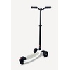 image:imageMicro Kickboard Reloaded ThreeWheel Scooter for Big Kids Teens amp Adults  LeantoSteer Carving Ride Adjustable TBar Wide Wheels Up to 220 lb Ages 13White