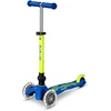image:imageMicro Kickboard  Mini Foldable LED Kids Scooter for Ages 25  Children up to 110 lbs  3 Wheel LeantoSteer Design  Adjustable T Bar  Smooth Ride MotionActivated PU LED Wheels  Swiss DesignNeon Canary YellowBlue