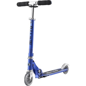 image:imageMicro Kickboard  Sprite Foldable Kid amp Teen Scooter for Ages 6  Children up to 220 lbs  2 Wheel  Compact for Travel amp Storage  Adjustable T Bar  Smooth Ride PU Wheels  Swiss DesignBlue