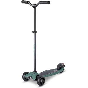 image:imageMicro Kickboard Reloaded ThreeWheel Scooter for Big Kids Teens amp Adults  LeantoSteer Carving Ride Adjustable TBar Wide Wheels Up to 220 lb Ages 13Olive