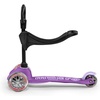 image:imageMicro Kickboard  Mini 3in1 Deluxe Toddler Scooter for Ages 15  RideOn with Removable Parent Push Bar  3 Wheel LeantoSteer Design  Adjustable T Bar  Smooth Ride PU Wheels  Swiss DesignPurple